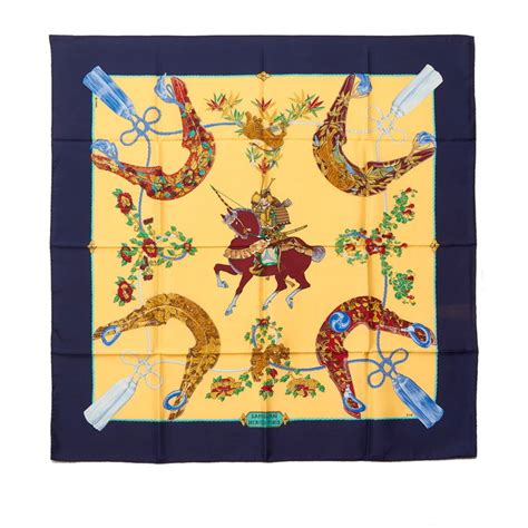 hermes samurai scarf